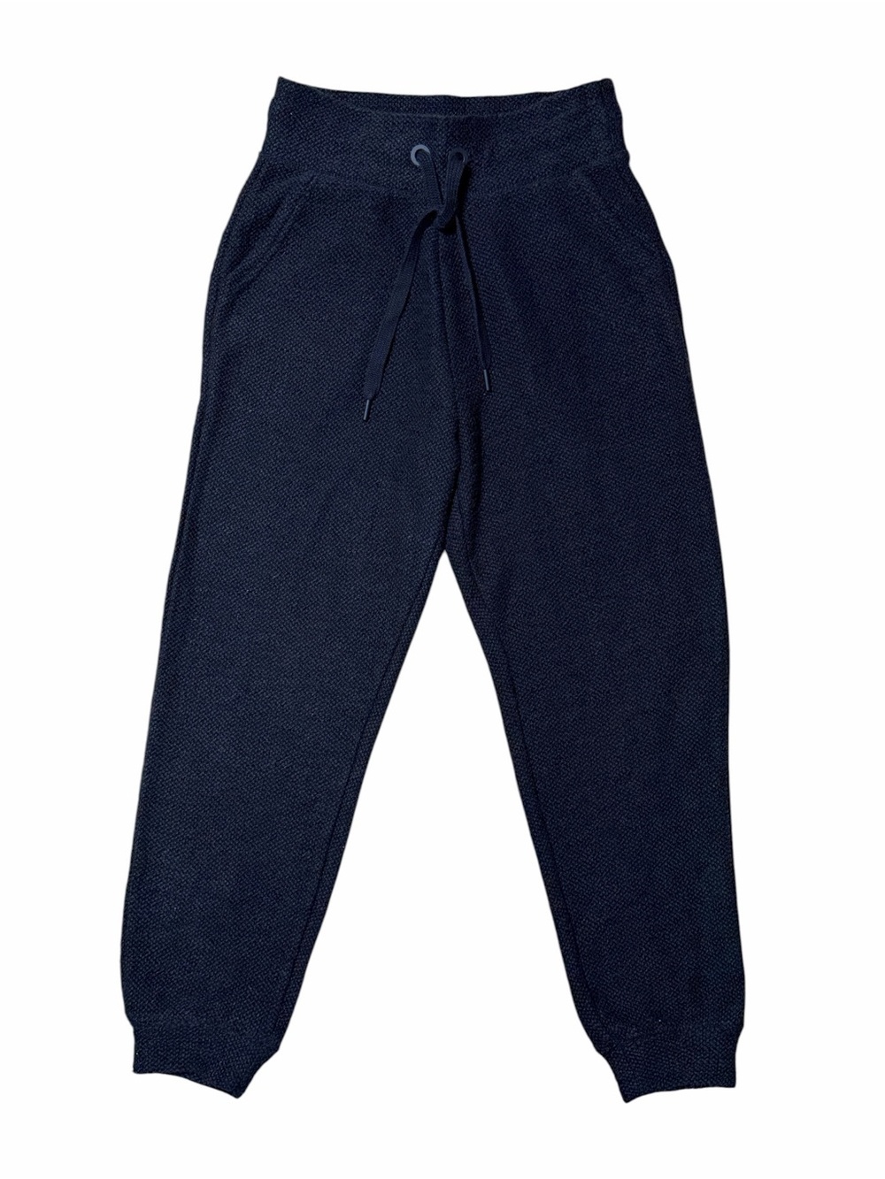 Aerie Black Texturized Knit Joggers Womens XS Short